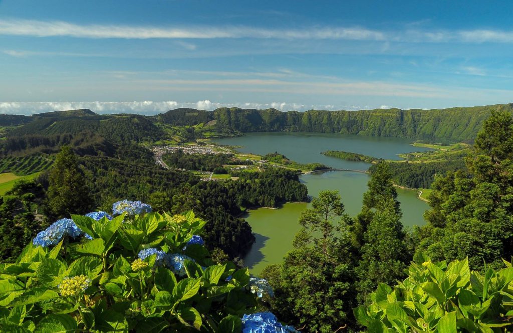 vista do rei São Miguel Azores